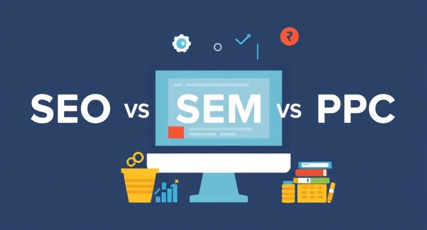 SEO vs SEM vs PPC: Costs, Benefits & Key Differences